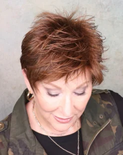 Bliss Wig By Ellen Wille | Mono Crown -Wig Specialty Shop blisscinnamonbrownlightedtop