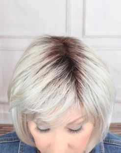 Blues Wig By Ellen Wille | Mono Crown -Wig Specialty Shop bluessilverblonderootedtop