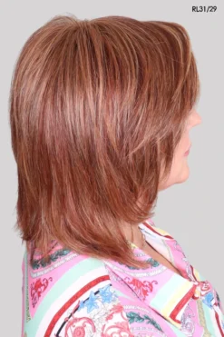 Black Tie Chic Wig By Raquel Welch | Heat-Friendly Synthetic -Wig Specialty Shop cBlackTieChicRWFieryCopperside1