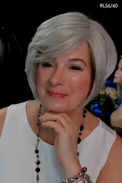 Born To Shine Wig By Raquel Welch | Heat-Friendly Synthetic -Wig Specialty Shop cBorntoshinesilverfront