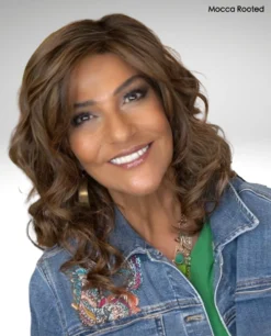 Heaven Wig By Ellen Wille | Heat-Friendly Synthetic -Wig Specialty Shop cEWHeavenMoccaRootedFront2