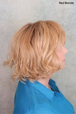 Trendy Wig By Toni Brattin | Heat-Friendly Synthetic -Wig Specialty Shop cTrendyRedBlondeTBSide