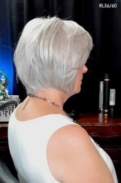 Born To Shine Wig By Raquel Welch | Heat-Friendly Synthetic -Wig Specialty Shop cborntoshinesilverback2