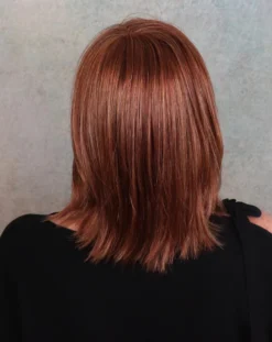 Premium Luxury Wig By Gabor | Hand Tied Top -Wig Specialty Shop premiumluxuryrustyauburnback