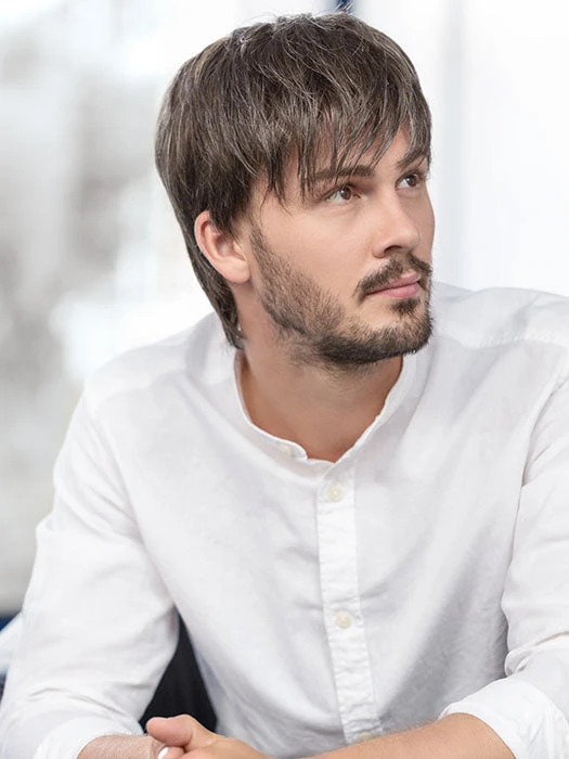 Roger 5 Star Men's Wig By Ellen Wille | Double Mono Top - Image 4