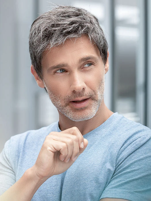 Bradford Men Wig By Ellen Wille | HAIRforMANce | Double Mono Top - Image 2