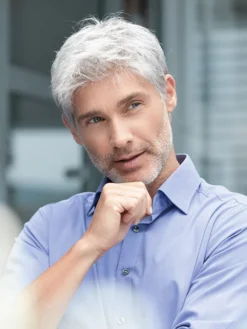 Brad Men's Wig By Ellen Wille | HAIRforMANce | Mono Crown -Wig Specialty Shop resized 0009s 0003 ew HAIRforMANce Brad 5